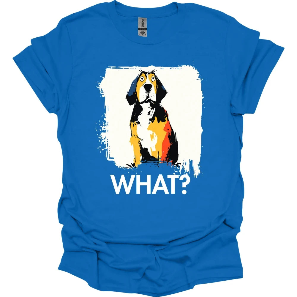 Bracco Italiano - What Dog T-Shirt - Royal