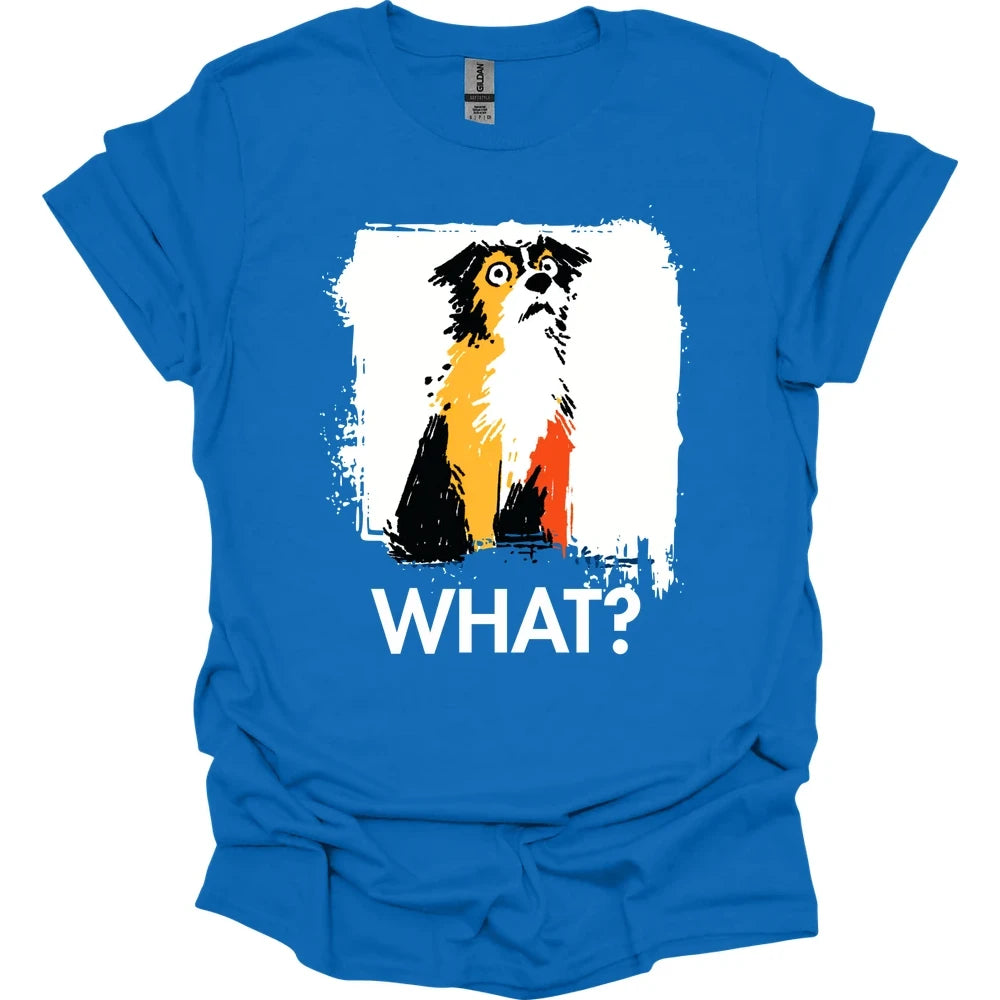 Brittany - What Dog T-Shirt - Royal