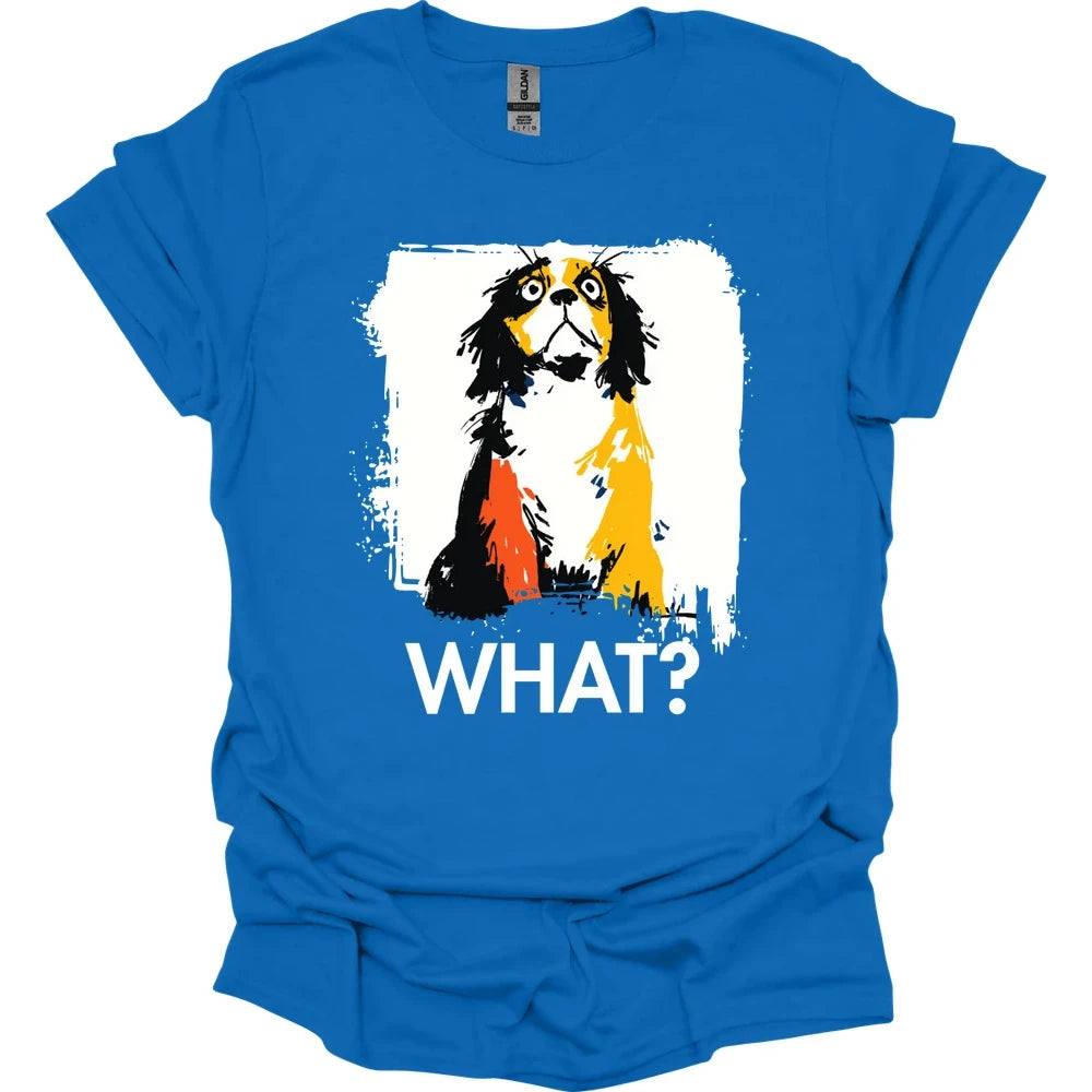 Cavalier King Charles Spaniel - What Dog T-Shirt - Royal
