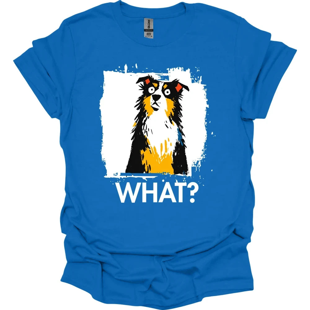 Australian Shepherd - What Dog T-Shirt - Royal