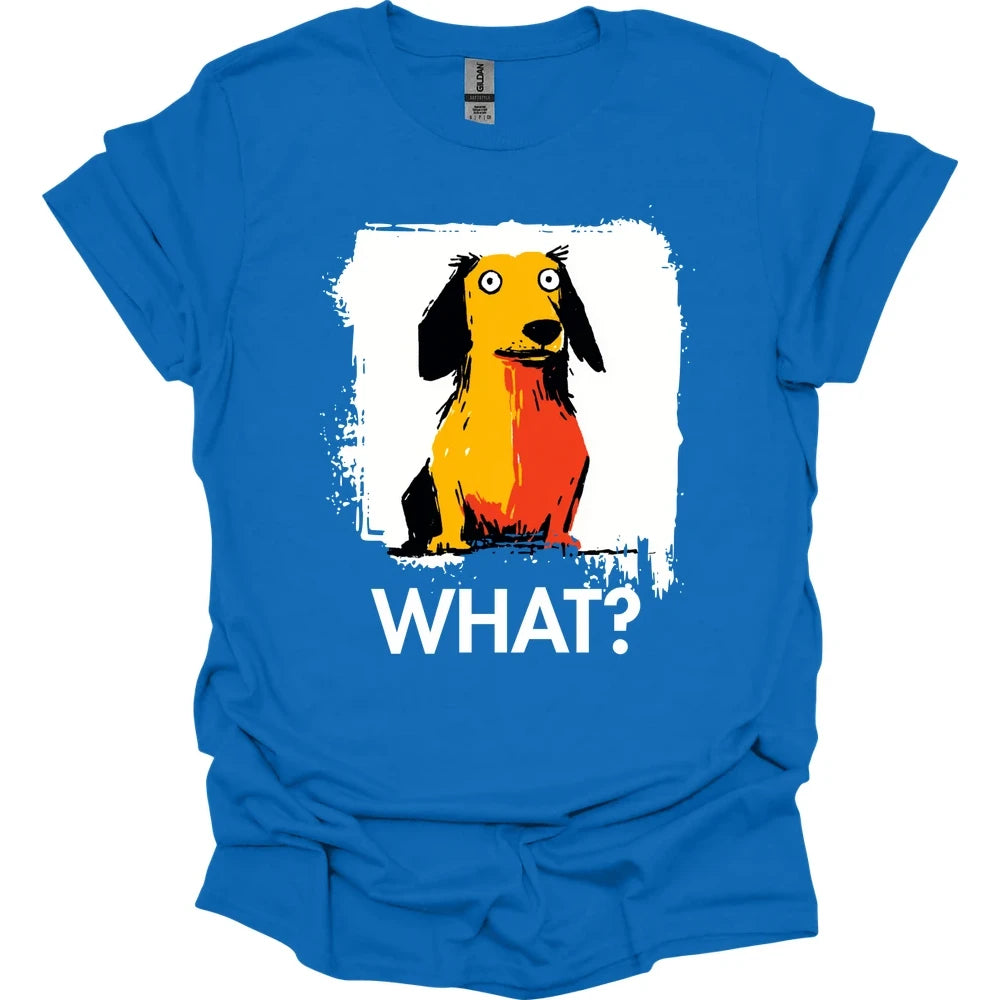 Dachshund - What Dog T-Shirt - Royal