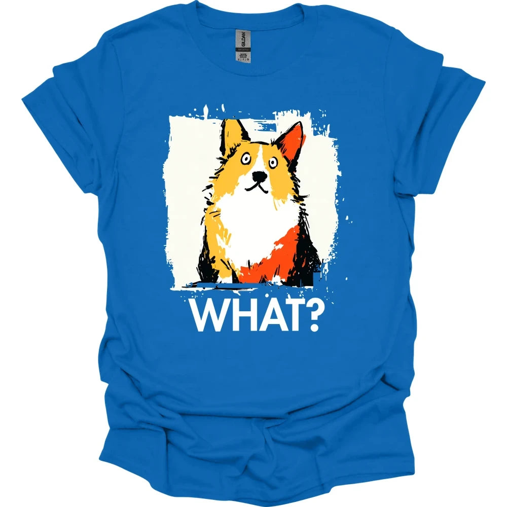 Corgi - What Dog T-Shirt - Royal