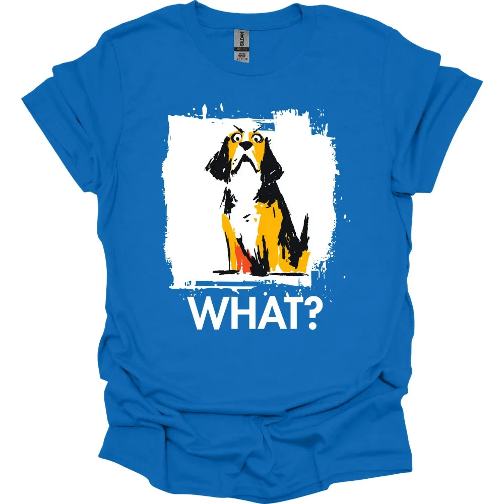 Beagle - What Dog T-Shirt - Royal