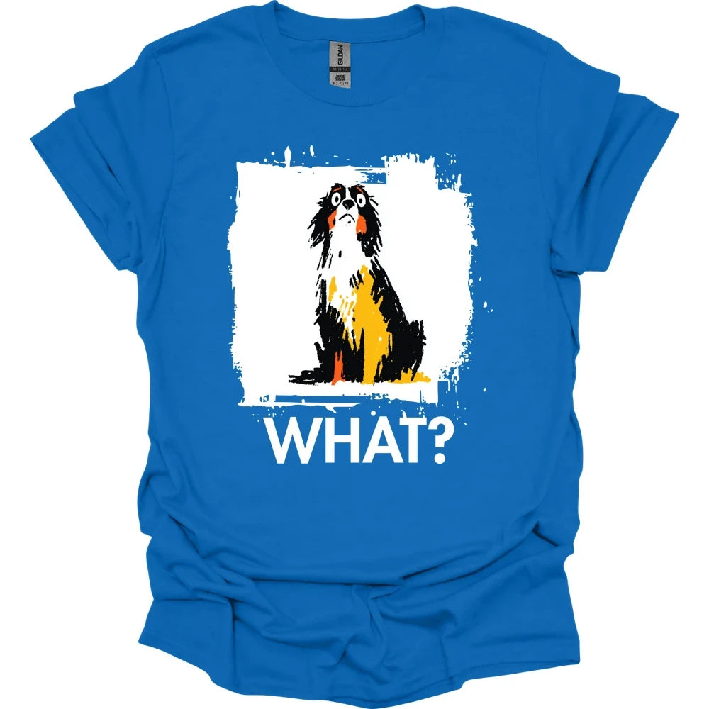 English Springer Spaniel - What Dog T-Shirt - Royal