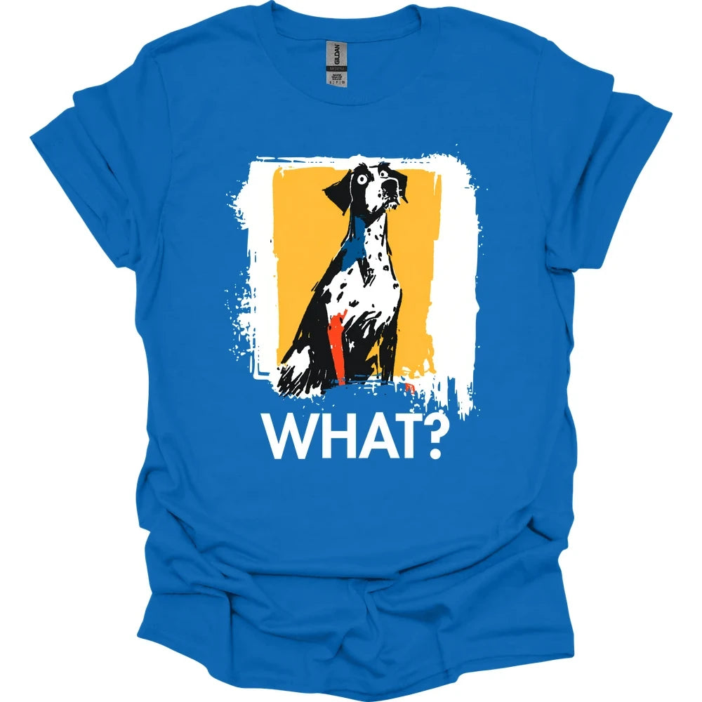 German Shorthaired Pointer - What Dog T-Shirt - Royal