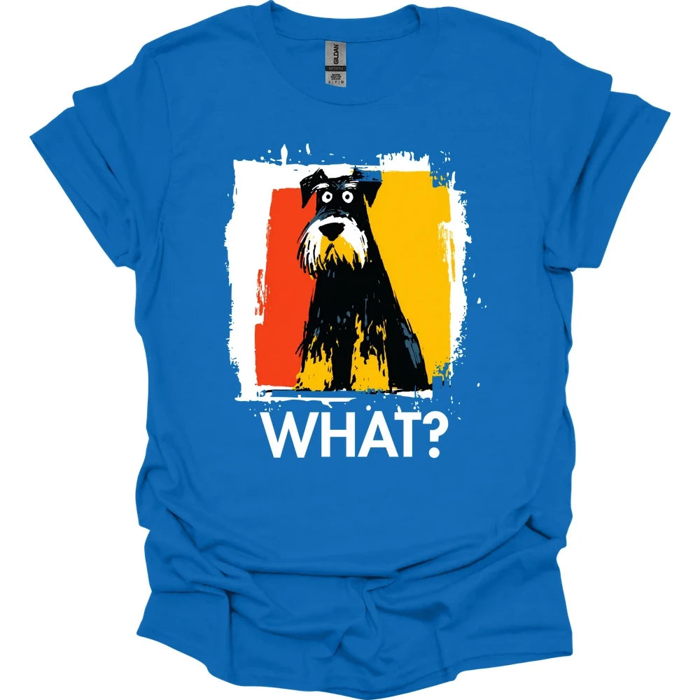Giant Schnauzer - What Dog T-Shirt - Royal