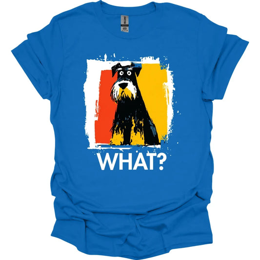 Giant Schnauzer - What Dog T-Shirt - Royal