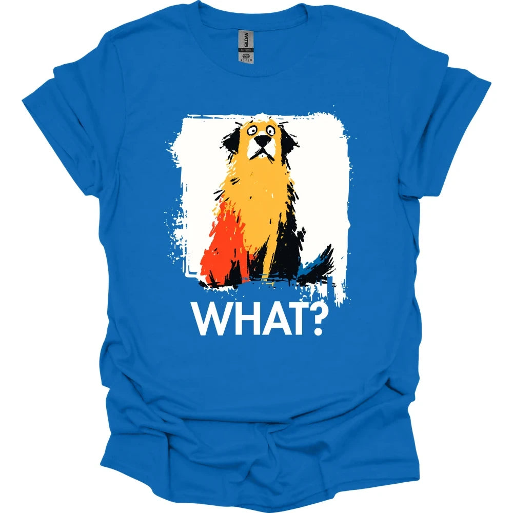 Golden Retriever - What Dog T-Shirt - Royal