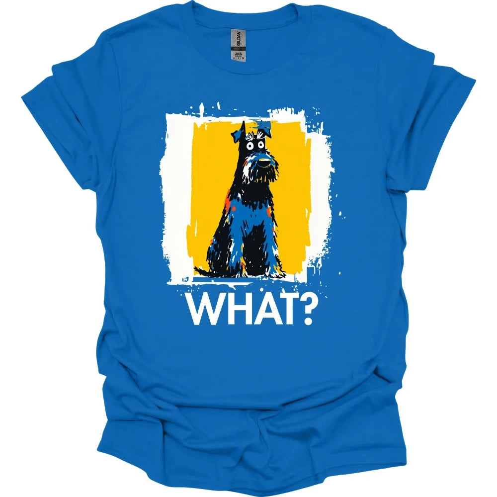 Kerry Blue Terrier - What Dog T-Shirt - Royal