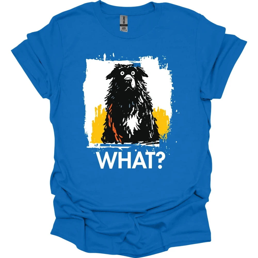 Newfoundland - What Dog T-Shirt - Royal