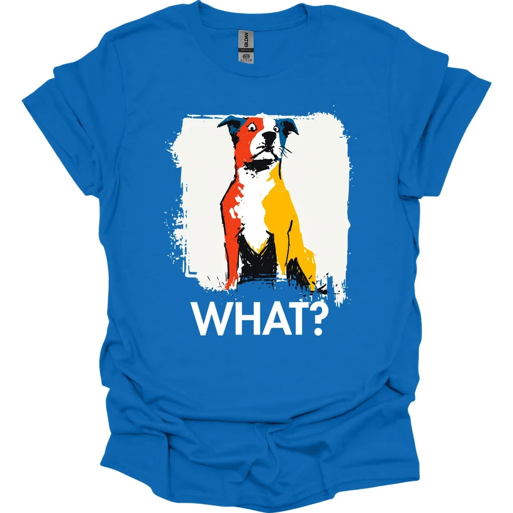 Pitbull - What Dog T-Shirt - Royal