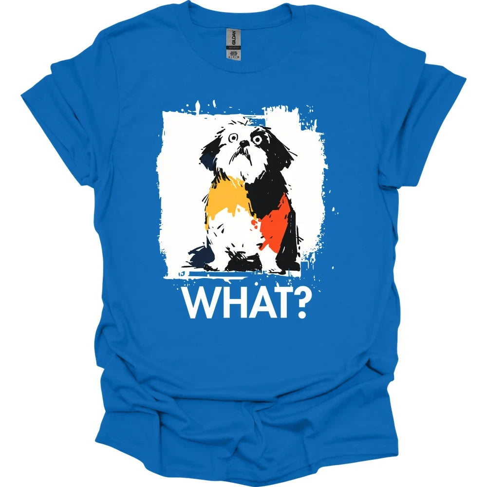 Shih Tzu - What Dog T-Shirt - Royal