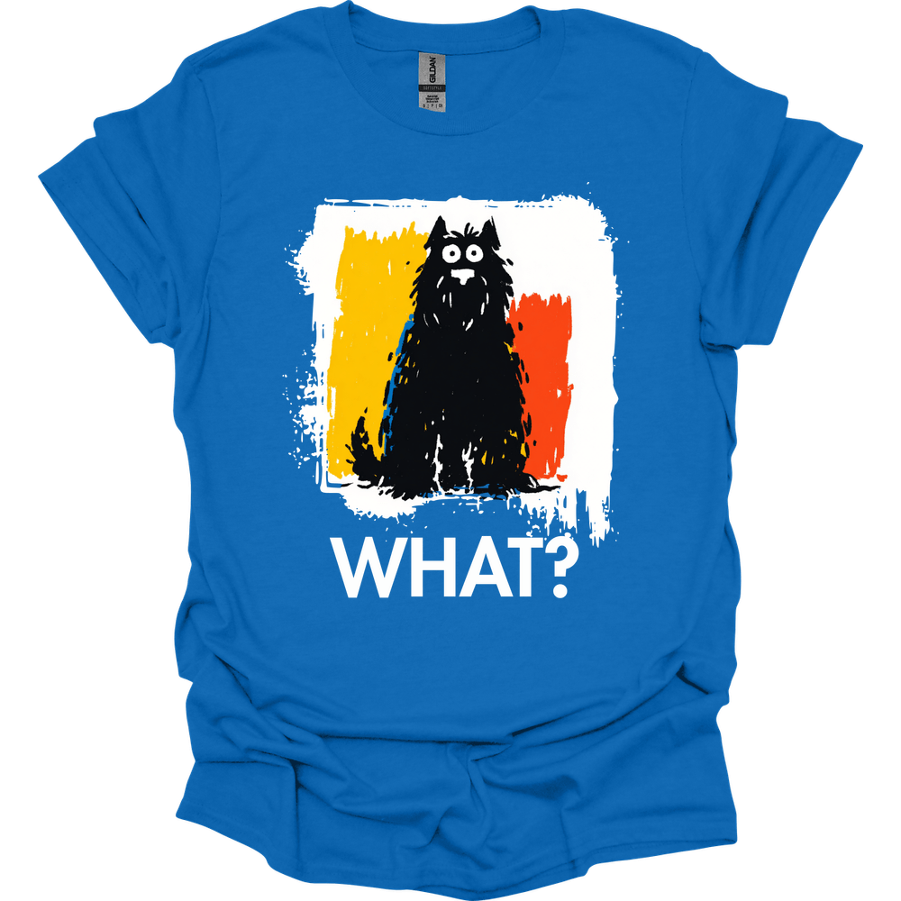 Bouvier Des Flanders - What Dog T-Shirt - Royal