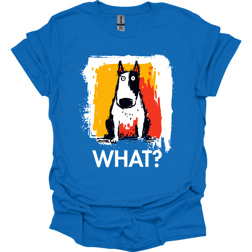 Bull Terrier - What Dog T-Shirt - Royal