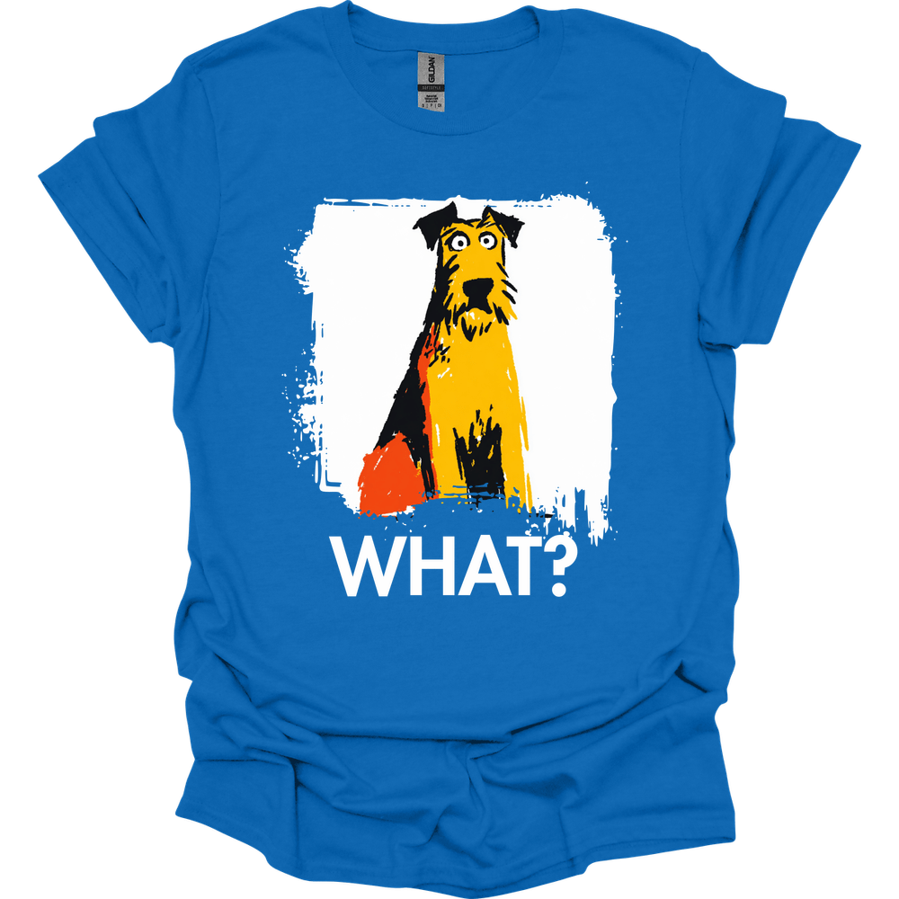 Irish Terrier - What Dog T-Shirt - Royal