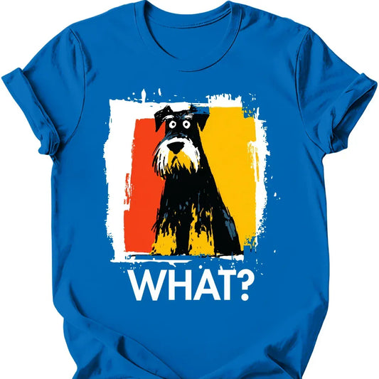Giant Schnauzer - What Dog T-Shirt - Royal