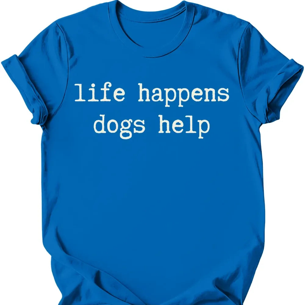 Life Happens T-Shirt - Royal