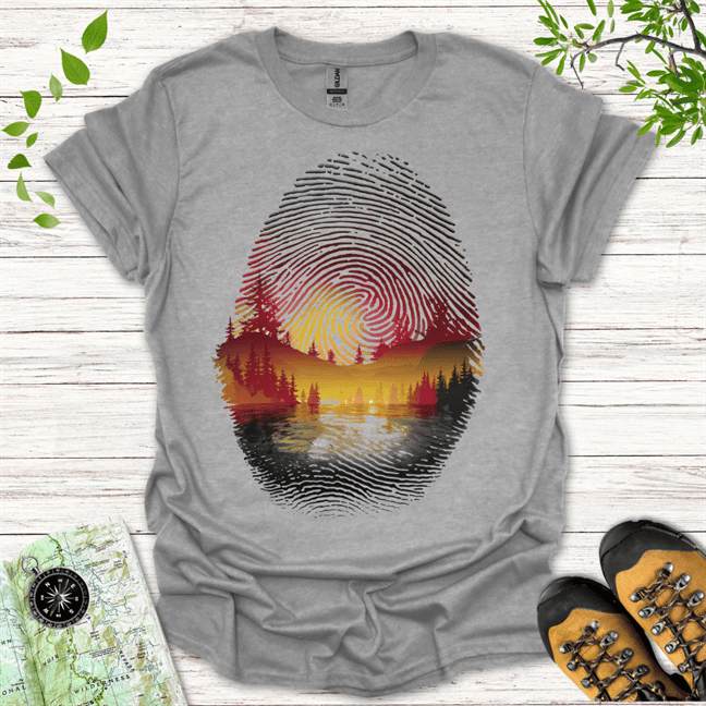 Lakeside Fingerprint T-Shirt