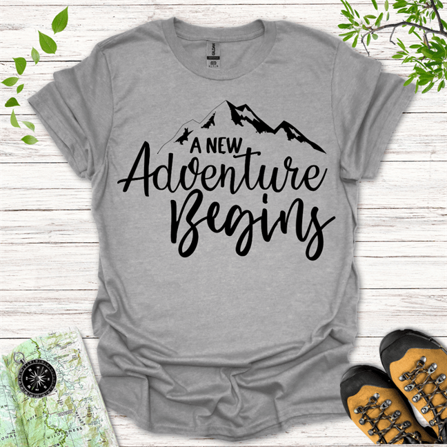 A New Adventure Begins T-Shirt