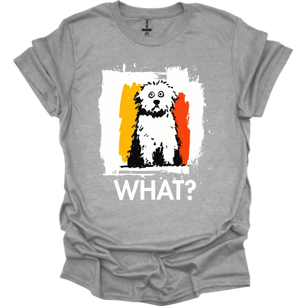 Bichon Frise - What Dog T-Shirt - Sport Grey
