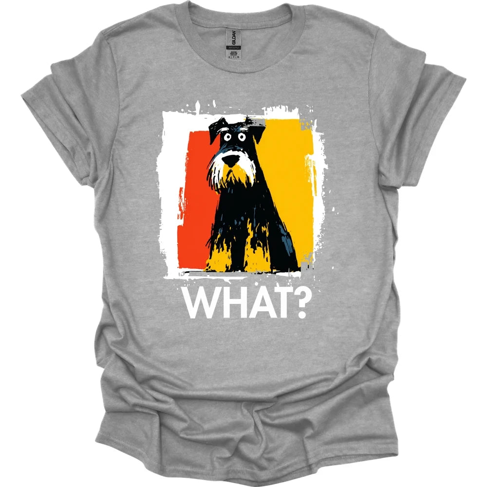 Giant Schnauzer - What Dog T-Shirt - Sport Grey