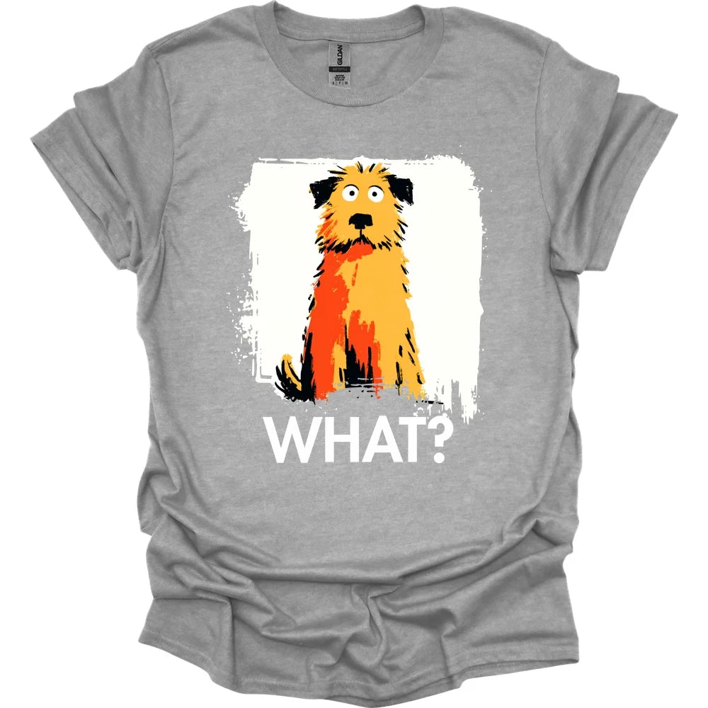 Golden Doodle - What Dog T-Shirt - Sport Grey