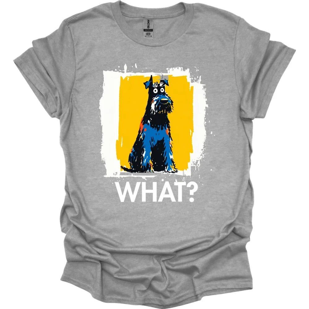 Kerry Blue Terrier - What Dog T-Shirt - Sport Grey