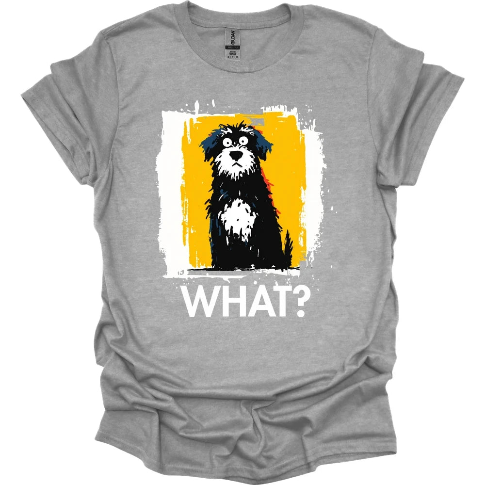 Portuguese Water Dog - What Dog T-Shirt - Sport Grey