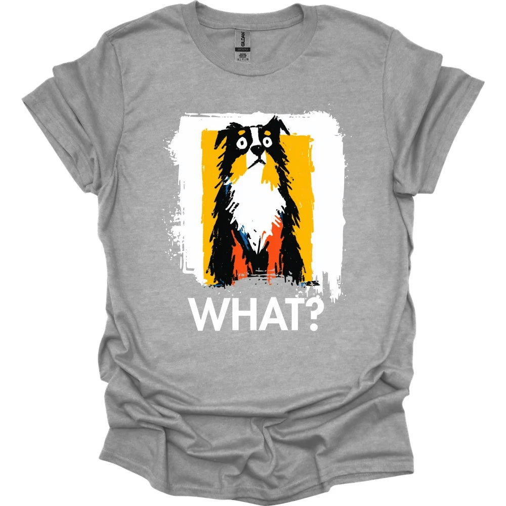 Miniature American Shepherd - What Dog T-Shirt - Sport Grey