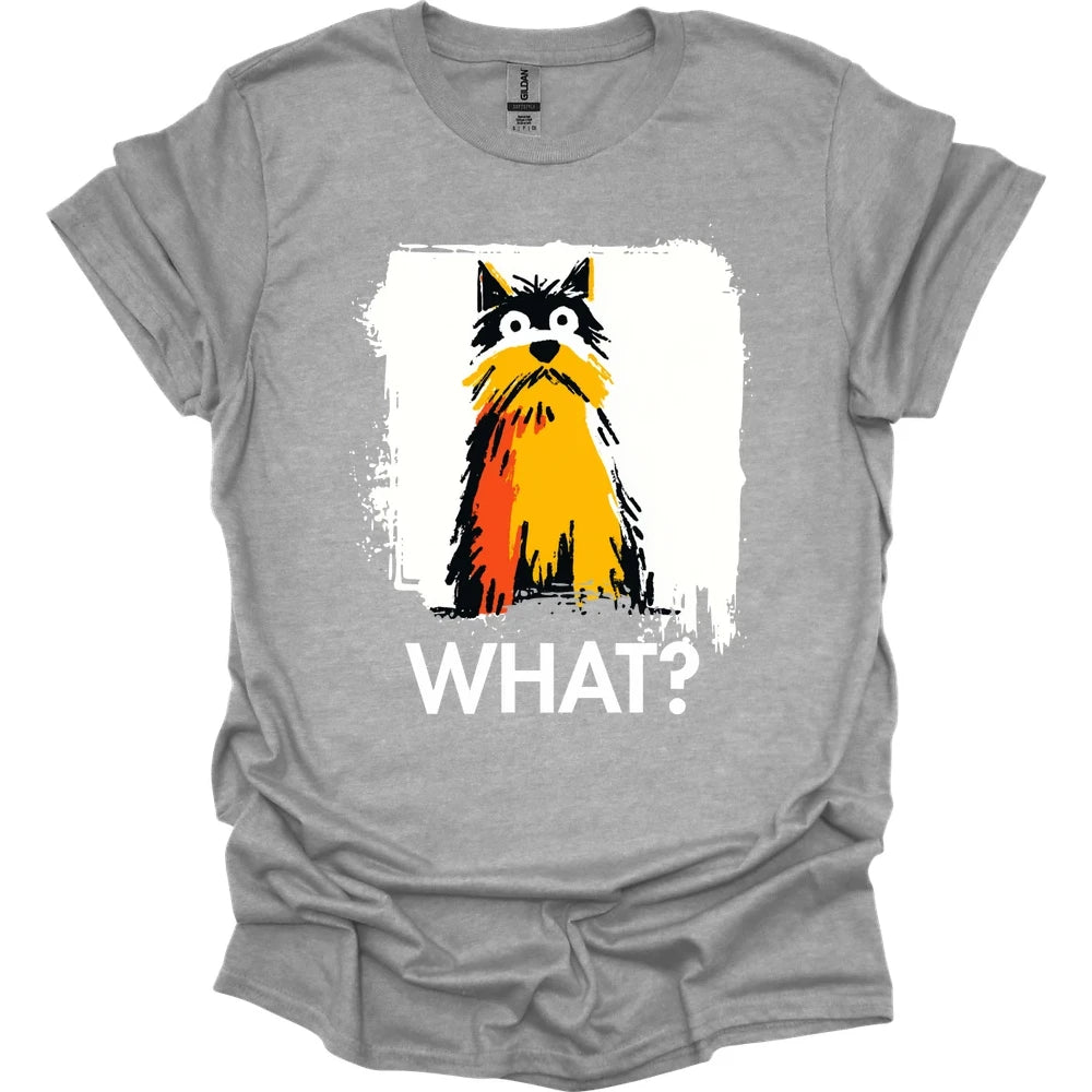 Yorkshire Terrier - What Dog T-Shirt - Sport Grey