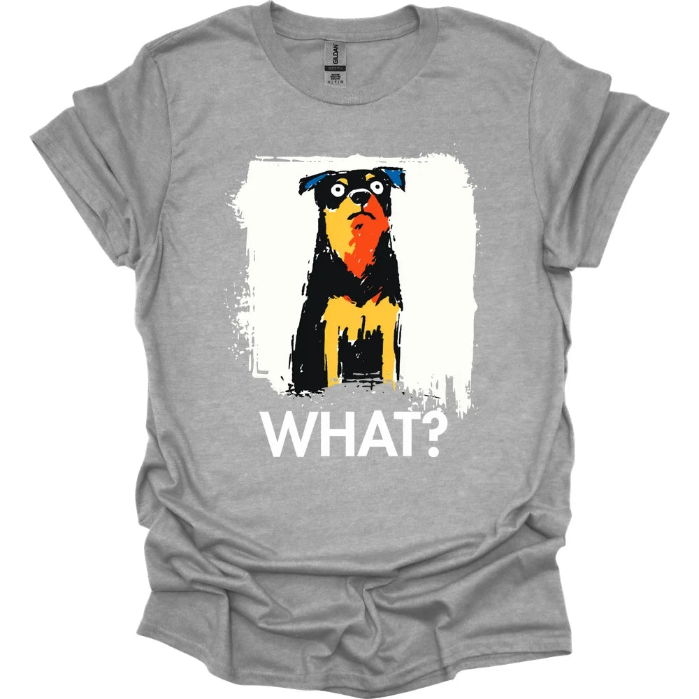 Rottweiler - What Dog T-Shirt - Sport Grey