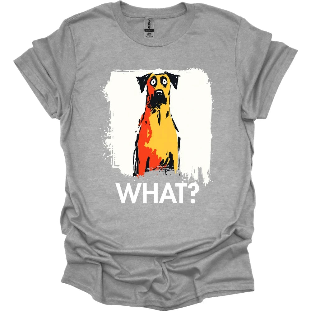 Rhodesian Ridgeback - What Dog T-Shirt - Sport Grey