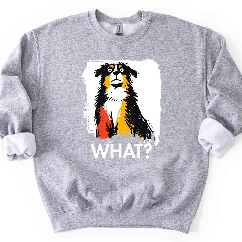 Bernese Mountain Dog - What Dog Sweater - Sport Grey