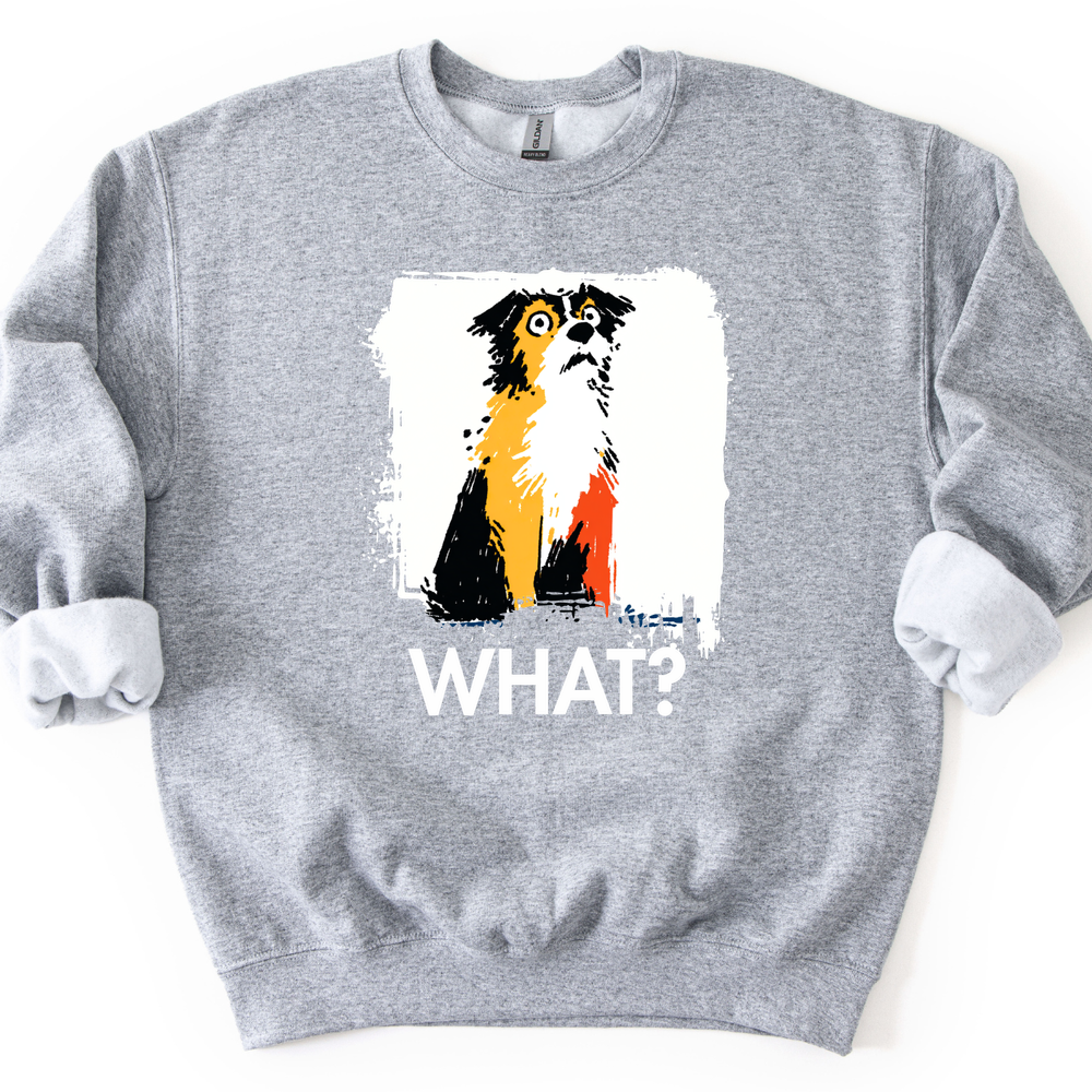 Brittany - What Dog Sweater - Sport Grey