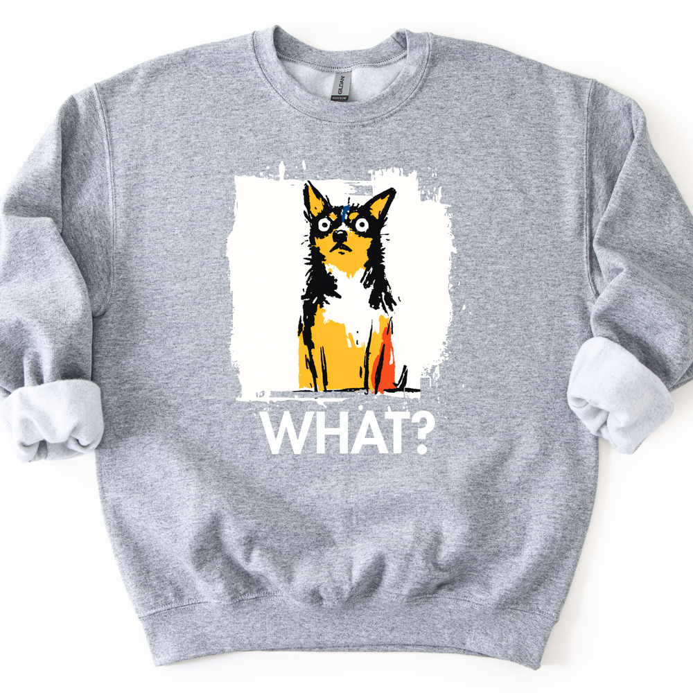 Chihuahua - What Dog Sweater - Sport Grey