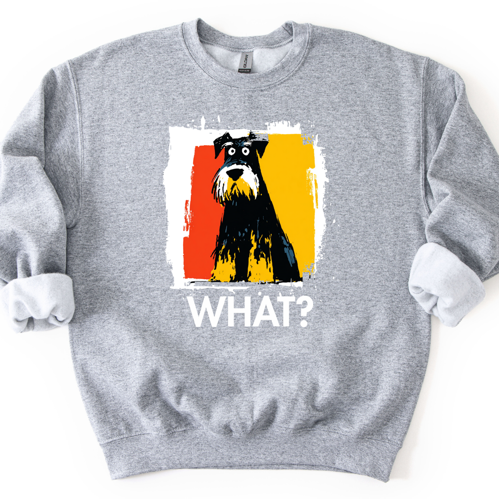 Giant Schnauzer - What Dog Sweater - Sport Grey