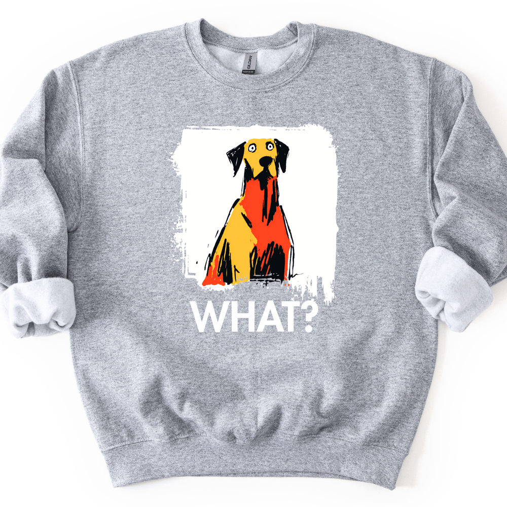 Vizsla - What Dog Sweater - Sport Grey