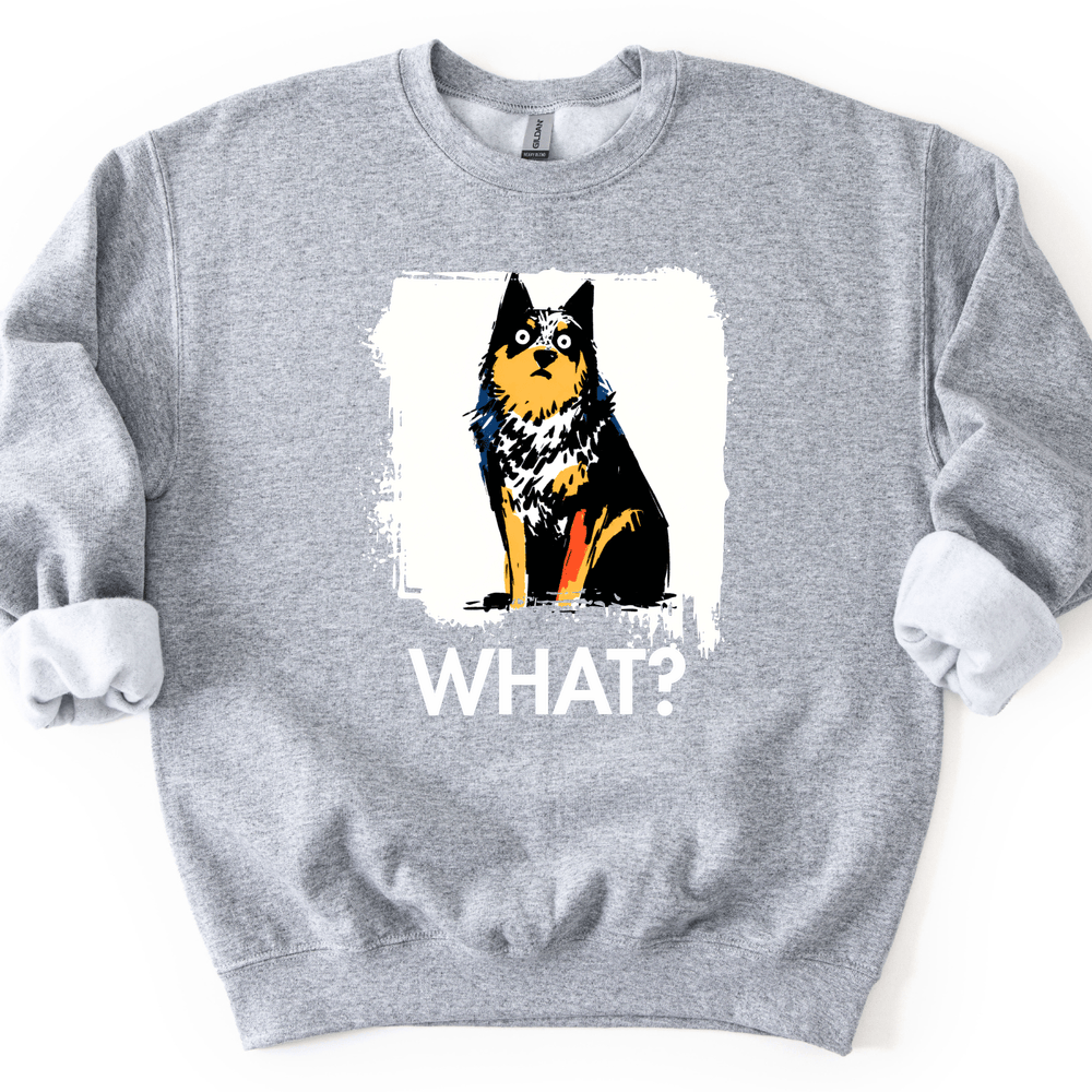 Australian Cattle Dog - What Dog Sweater - Sport Grey