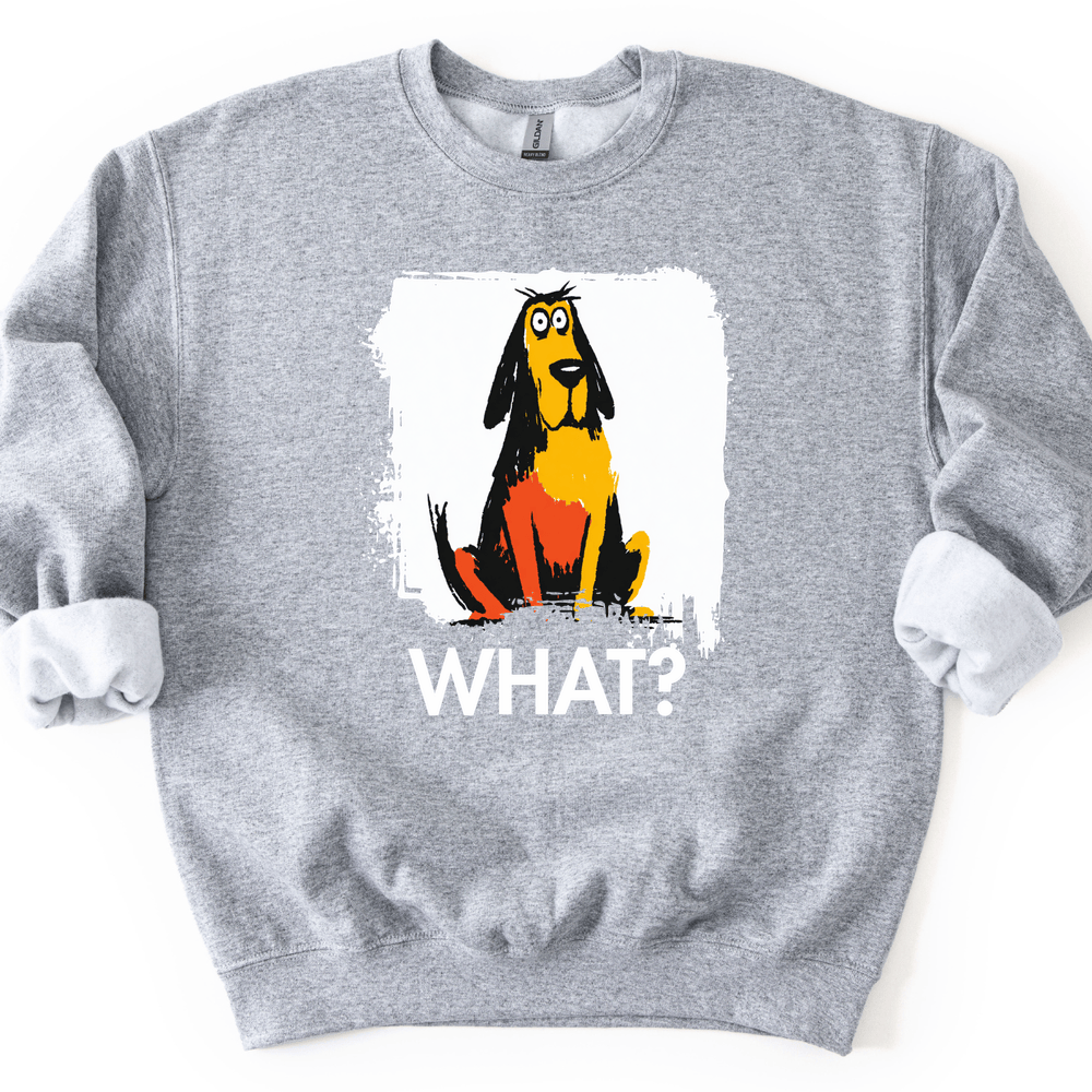 Bloodhound - What Dog Sweater - Sport Grey