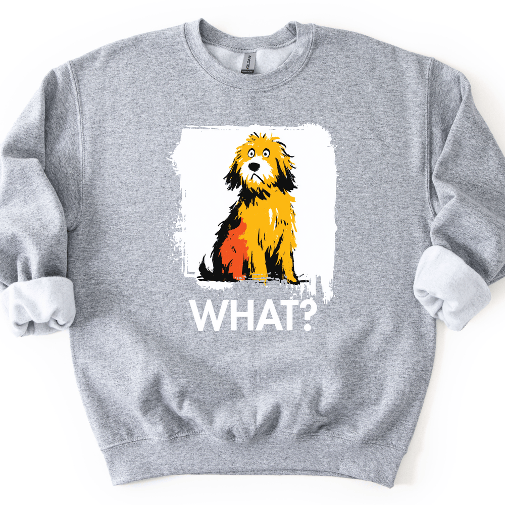 Cockapoo - What Dog Sweater - Sport Grey