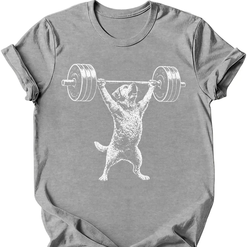 Strong Dog T-Shirt - Sport Grey