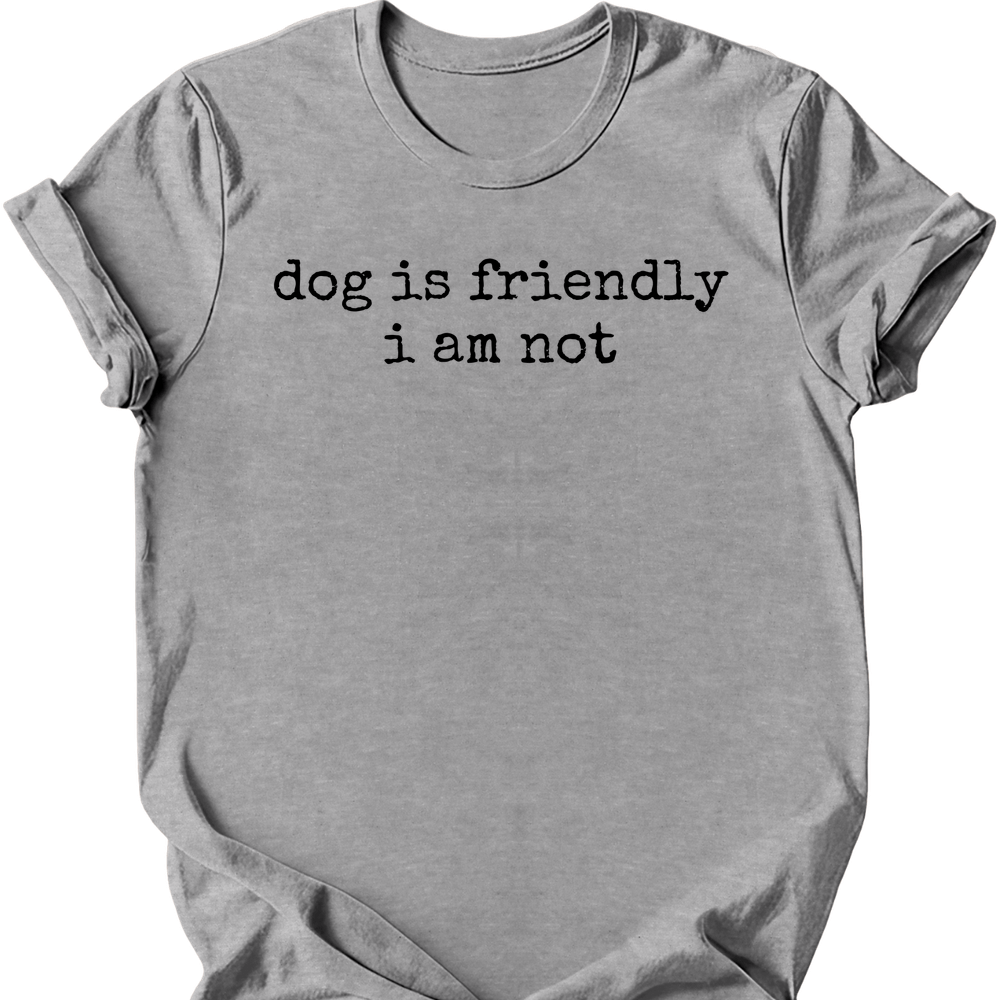 I Am Not T-Shirt - Sport Grey