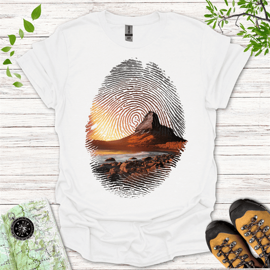 Lonely Mountain Fingerprint T-Shirt