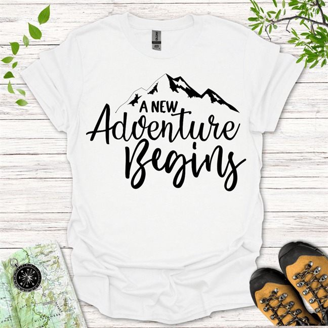 A New Adventure Begins T-Shirt