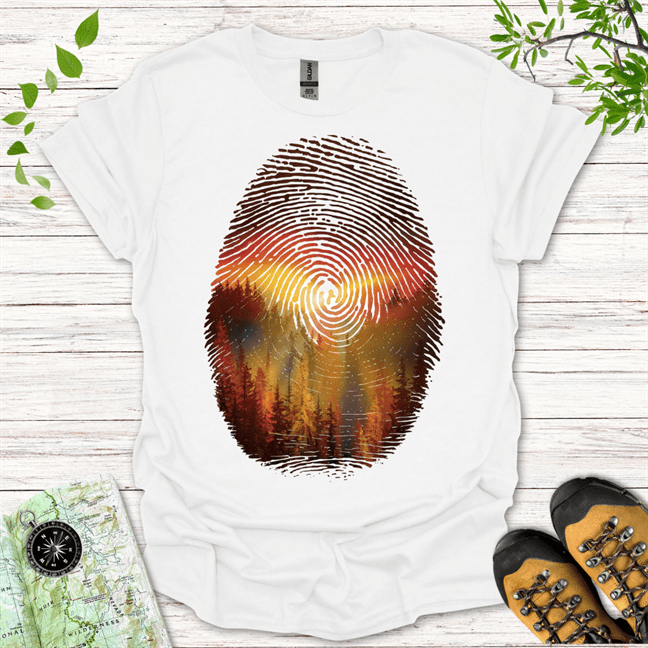 Forest Fingerprint T-Shirt