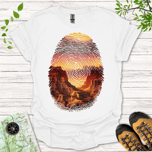 Canyon Fingerprint T-Shirt