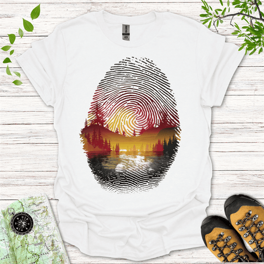 Lakeside Fingerprint T-Shirt