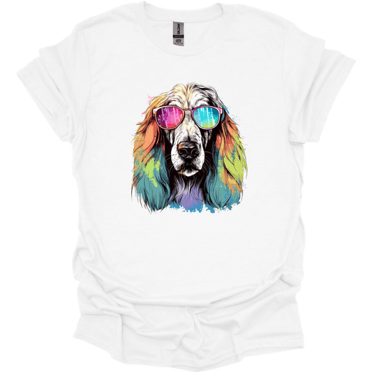 Afghan Hound - Top Dog T-Shirt - White