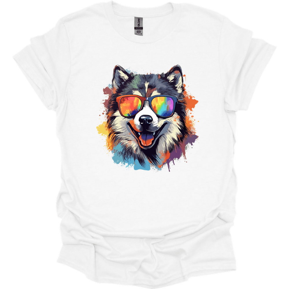 Alaskan Malamute - Top Dog T-Shirt - White
