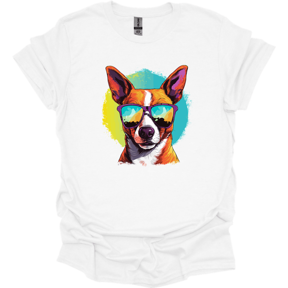 Basenji - Top Dog T-Shirt - White